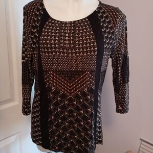 Brown shades Ritchie silver top